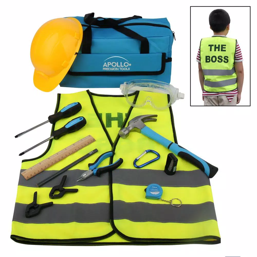 Promo ⌛ Apollo My First Tool Kit (14-Piece) ⌛ -hand-tool-sets Sales unnamed file 2990