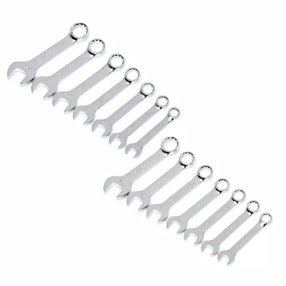Best Sale 𧨠Husky SAE/MM Stubby π§ Wrench Set (14-Piece) π