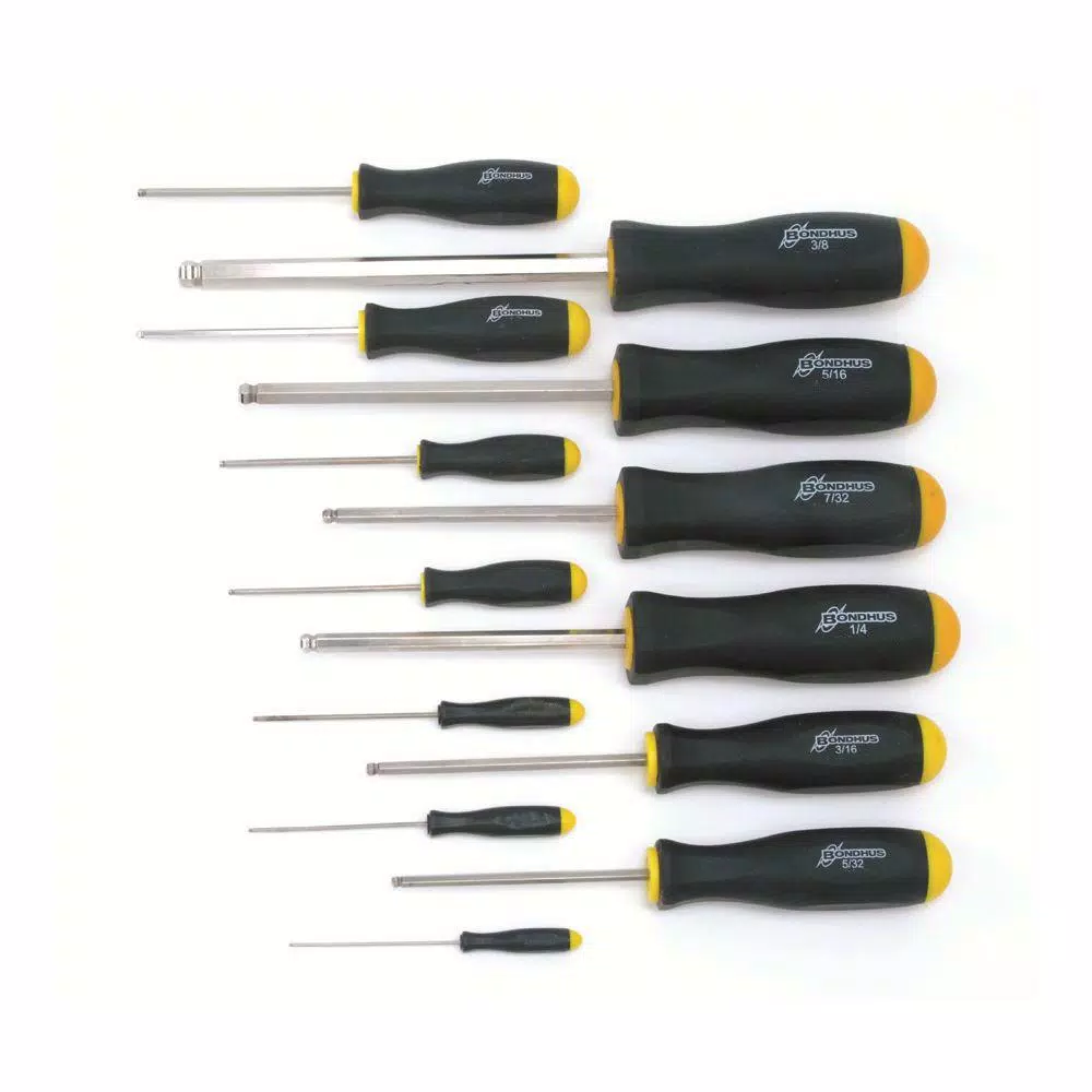 Best reviews of π₯° Bondhus Standard Ball End Screwdriver Set With BriteGuard (13-Piece) β