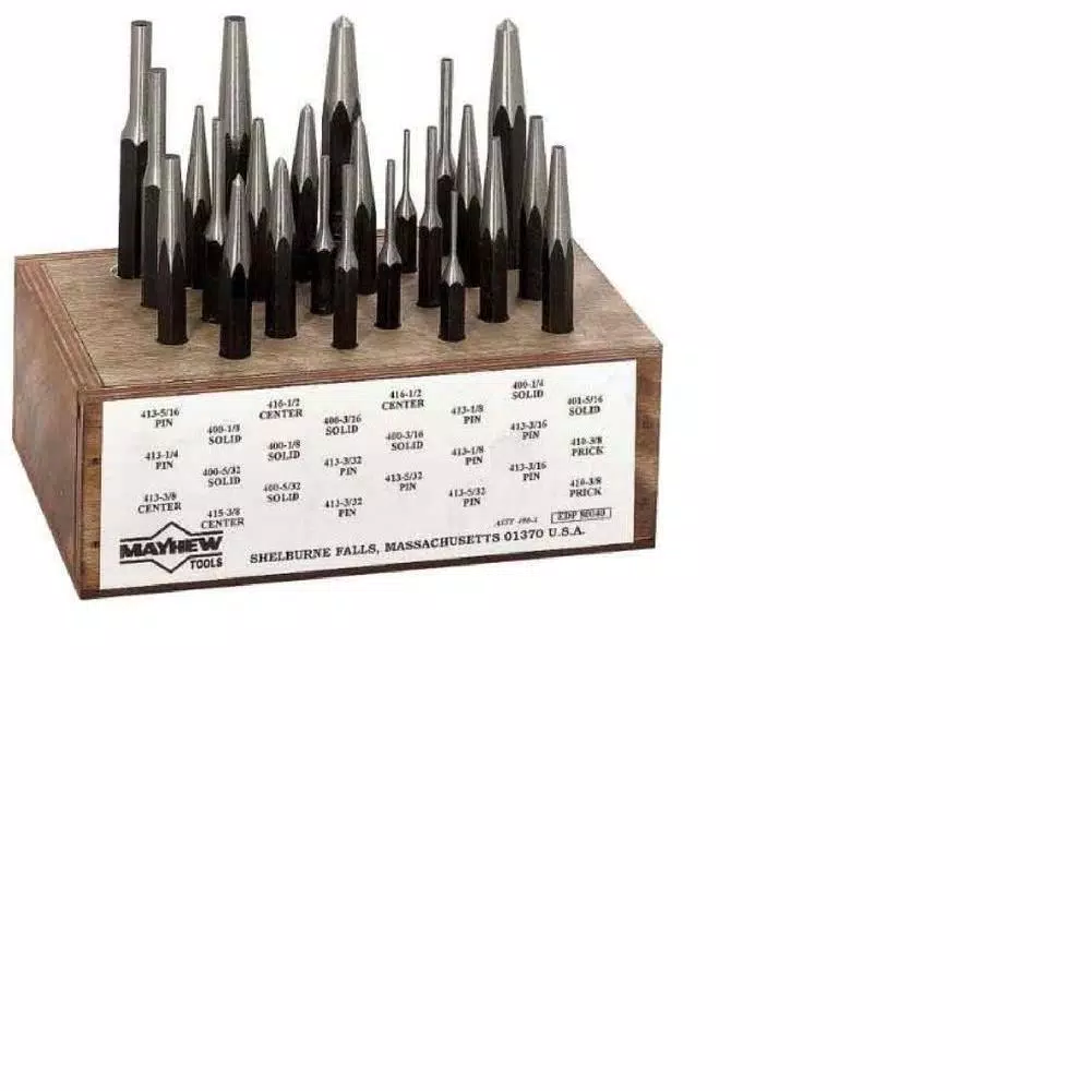 Best Sale 🤩 Mayhew Wood Box Punch Set (24-Piece) 🤩