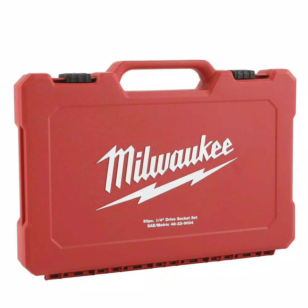 Cheapest 🤩 Milwaukee 1/4 In. Drive SAE/Metric Ratchet And Socket Mechanics Tool Set (50-Piece) 🤩 10 Cheapest 🤩 Milwaukee 1/4 In. Drive SAE/Metric Ratchet And Socket Mechanics Tool Set (50-Piece) 🤩 - Image 8