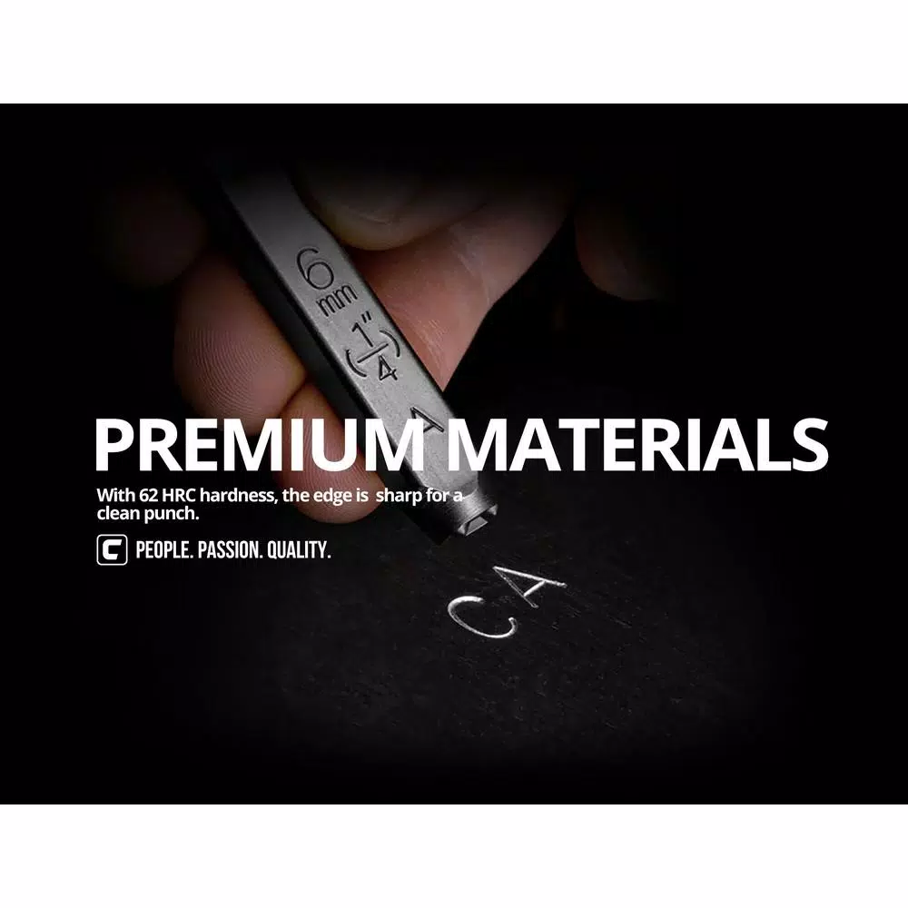 Promo π Capri Tools Professional 1/4 In. Letter And Number Stamp Set (36-Piece) π 8 Promo π Capri Tools Professional 1/4 In. Letter And Number Stamp Set (36-Piece) π - Image 6