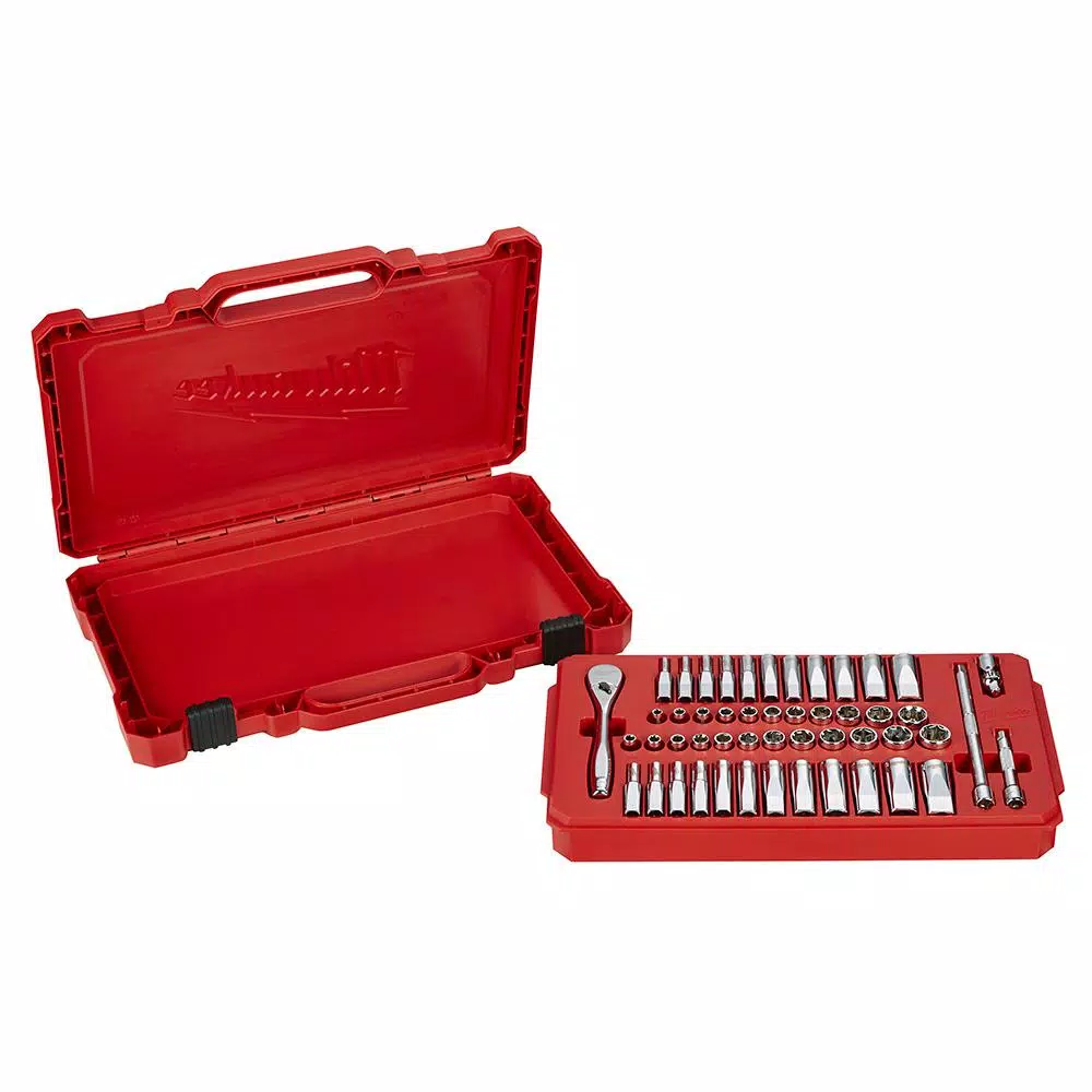 Cheapest 🤩 Milwaukee 1/4 In. Drive SAE/Metric Ratchet And Socket Mechanics Tool Set (50-Piece) 🤩 11 Cheapest 🤩 Milwaukee 1/4 In. Drive SAE/Metric Ratchet And Socket Mechanics Tool Set (50-Piece) 🤩 - Image 9