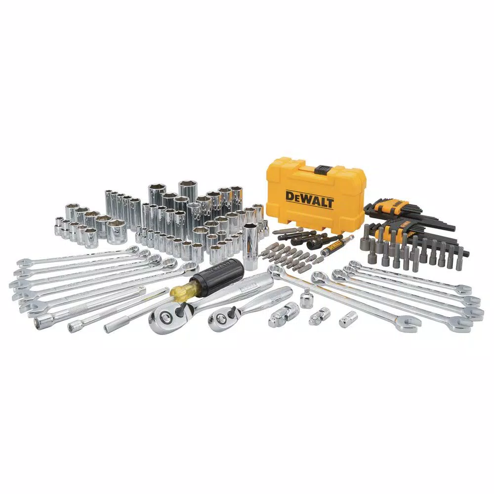 Brand new π DEWALT 1/4 In. X 3/8 In. Drive Polished Chrome Mechanics Tool Set (142-Piece) With Bonus TOUGHSYSTEM 22 In. 2-Drawer Tool Box π 6 Brand new π DEWALT 1/4 In. X 3/8 In. Drive Polished Chrome Mechanics Tool Set (142-Piece) With Bonus TOUGHSYSTEM 22 In. 2-Drawer Tool Box π - Image 5