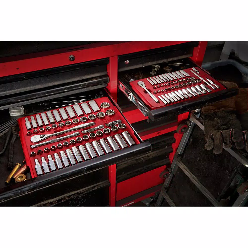Cheapest 🤩 Milwaukee 1/4 In. Drive SAE/Metric Ratchet And Socket Mechanics Tool Set (50-Piece) 🤩 16 Cheapest 🤩 Milwaukee 1/4 In. Drive SAE/Metric Ratchet And Socket Mechanics Tool Set (50-Piece) 🤩 - Image 14