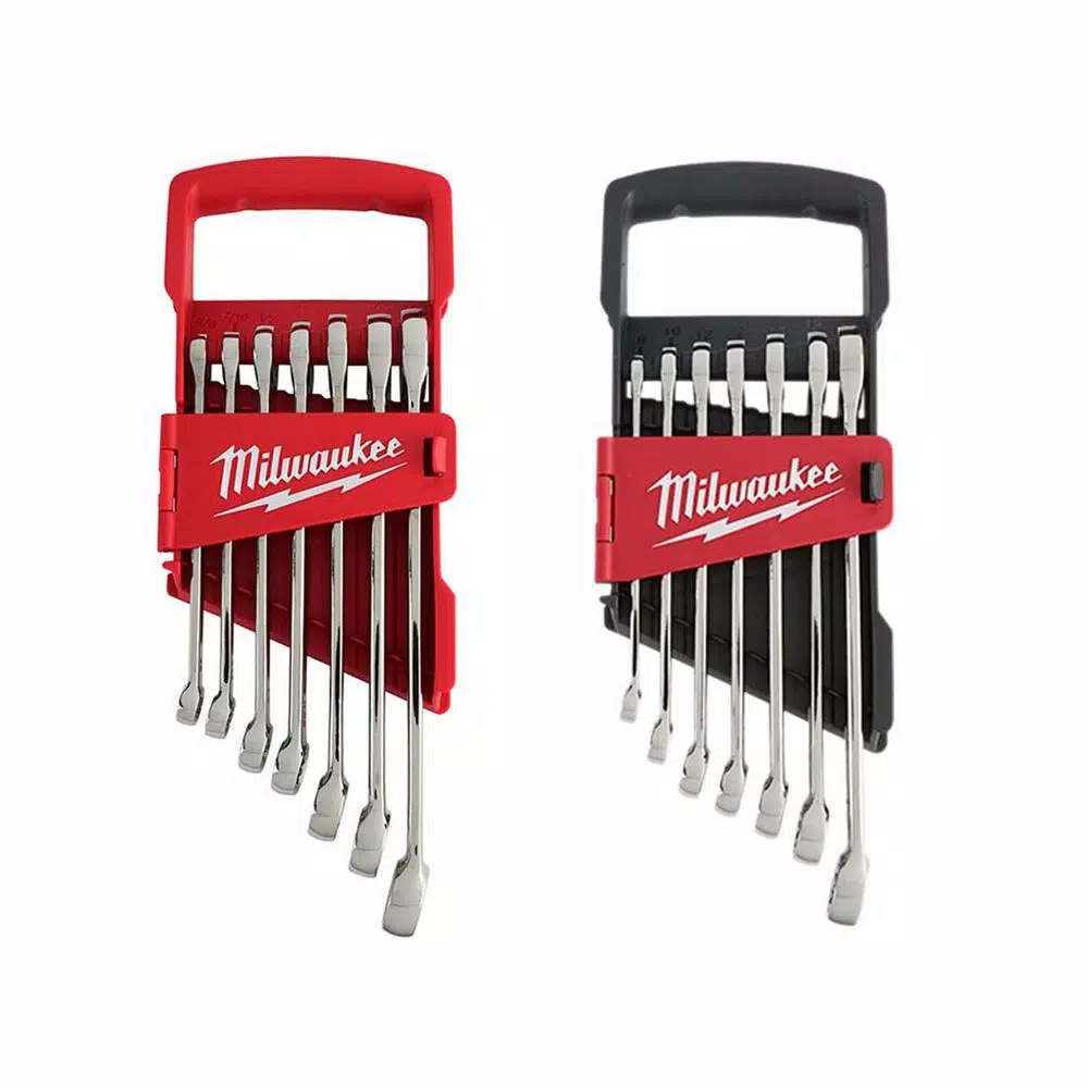 Deals 🔔 Milwaukee SAE And Metric Combination 🔧 Wrench Mechanics Tool Set (14-Piece) 💯