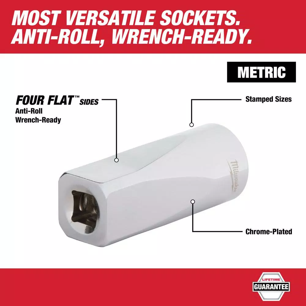 Cheap π Milwaukee 3/8 In. Drive Metric Ratchet And Socket Mechanics Tool Set (32-Piece) π 5 Cheap π Milwaukee 3/8 In. Drive Metric Ratchet And Socket Mechanics Tool Set (32-Piece) π - Image 3