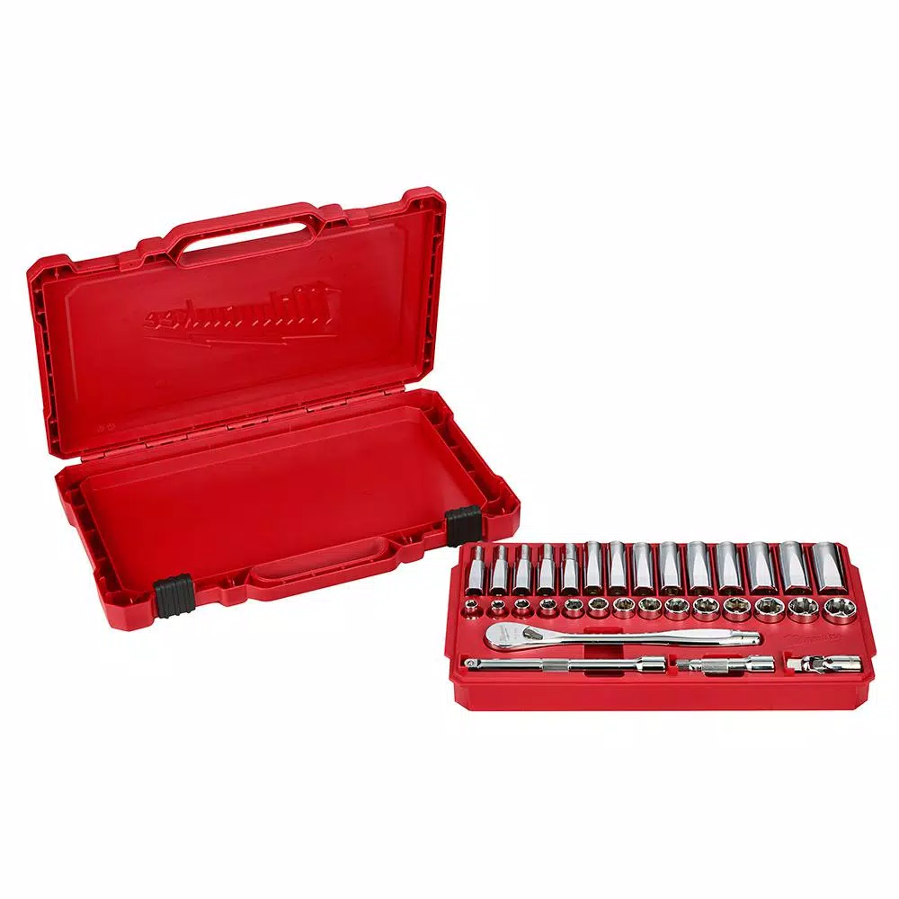 Cheap π Milwaukee 3/8 In. Drive Metric Ratchet And Socket Mechanics Tool Set (32-Piece) π 9 Cheap π Milwaukee 3/8 In. Drive Metric Ratchet And Socket Mechanics Tool Set (32-Piece) π - Image 7