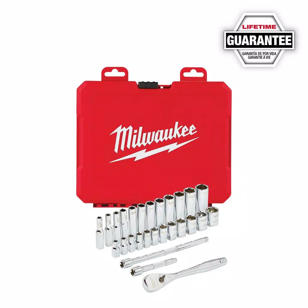 Buy ๐ Milwaukee 1/4 In. Drive Metric Ratchet And Socket Mechanics Tool Set (28-Piece) ๐ 17 Buy ๐ Milwaukee 1/4 In. Drive Metric Ratchet And Socket Mechanics Tool Set (28-Piece) ๐ - Image 15