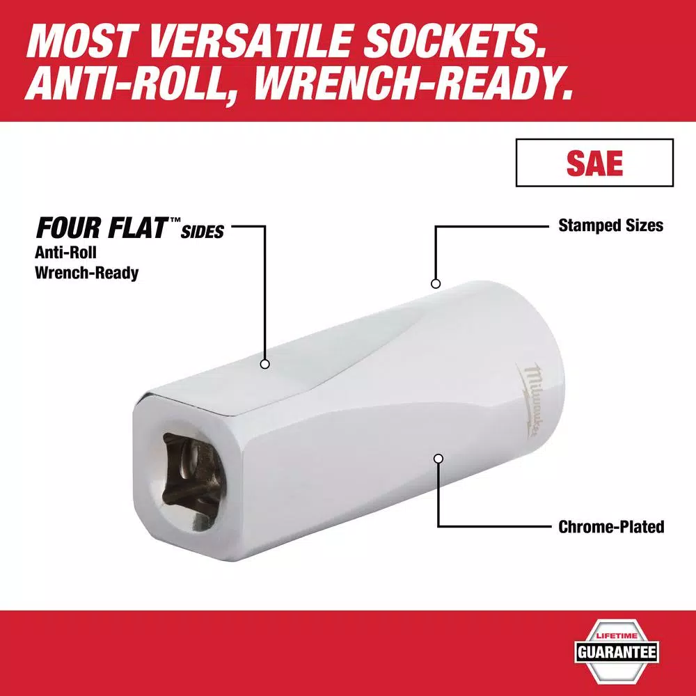 New โญ Milwaukee 1/4 In. Drive SAE Ratchet And Socket Mechanics Tool Set (26-Piece) ๐ 5 New โญ Milwaukee 1/4 In. Drive SAE Ratchet And Socket Mechanics Tool Set (26-Piece) ๐ - Image 3