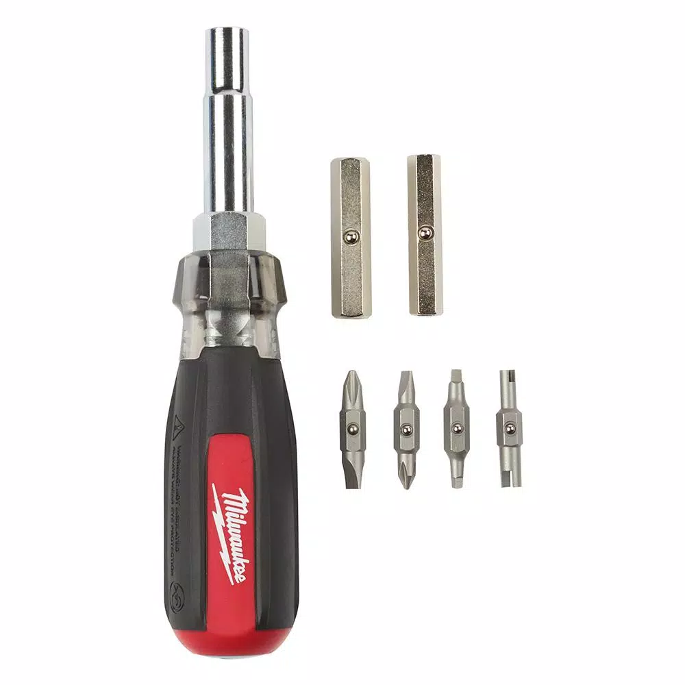 Budget π Milwaukee 6 In. Fixed Jab Saw And 12 Ft. Compact Tape Measure And 13-in-1 Multi-Tip Cushion Grip Screwdriver Hand Tool Set π 6 Budget π Milwaukee 6 In. Fixed Jab Saw And 12 Ft. Compact Tape Measure And 13-in-1 Multi-Tip Cushion Grip Screwdriver Hand Tool Set π - Image 4
