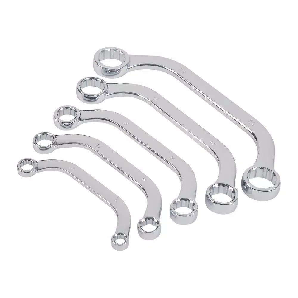 Brand new 🔔 KING 5-Piece Half-Moon Box-End 🔧 Wrench Set, 8 Mm To 22 Mm With Hanging Clip, Metric 🌟 -hand-tool-sets Sales unnamed file 632