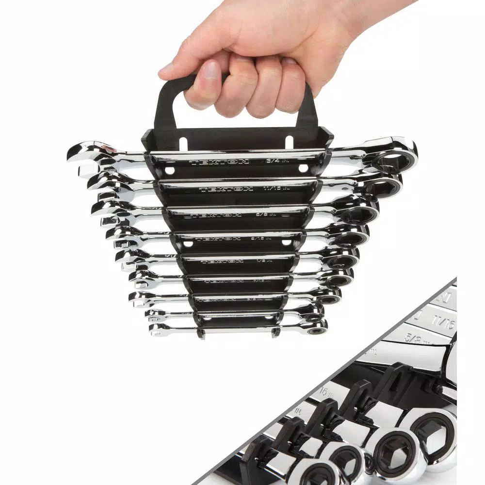 Brand new π TEKTON 1/4-3/4 In. Ratcheting Combination π§ Wrench Set (9-Piece) π₯° 9 Brand new π TEKTON 1/4-3/4 In. Ratcheting Combination π§ Wrench Set (9-Piece) π₯° - Image 8