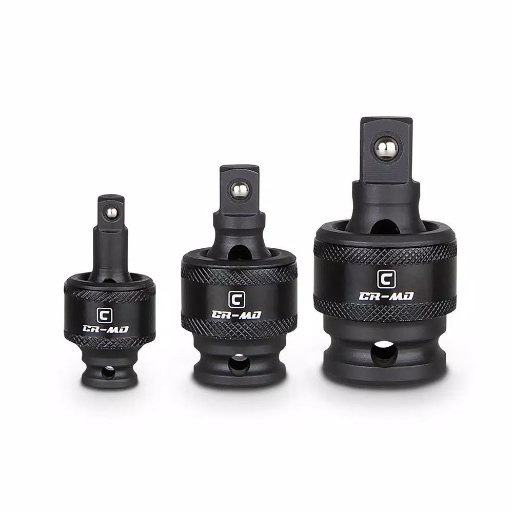 Budget 👍 Capri Tools 1/4, 3/8, 1/2 In. Drive Impact Universal Joint Set (3-Piece) 🤩