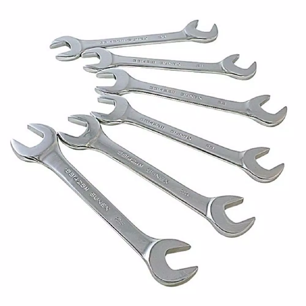 Best deal 🛒 SUNEX TOOLS Jumbo Metric Angle Head 🔧 Wrench Set (6-Piece) ✔️
