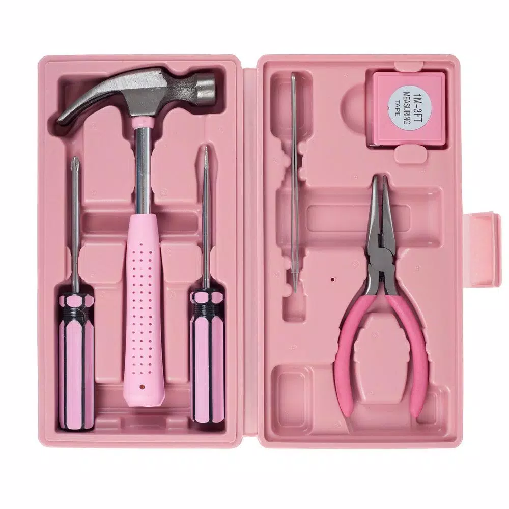 Best Pirce 𧨠Stalwart 9-Piece Pink Home Hand Tools, Tool Set π 5 Best Pirce 𧨠Stalwart 9-Piece Pink Home Hand Tools, Tool Set π - Image 3
