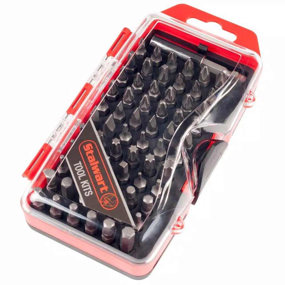 New ⭐ Stalwart Ultimate Compact Screwdriver Bit Set (67-Piece) 🧨