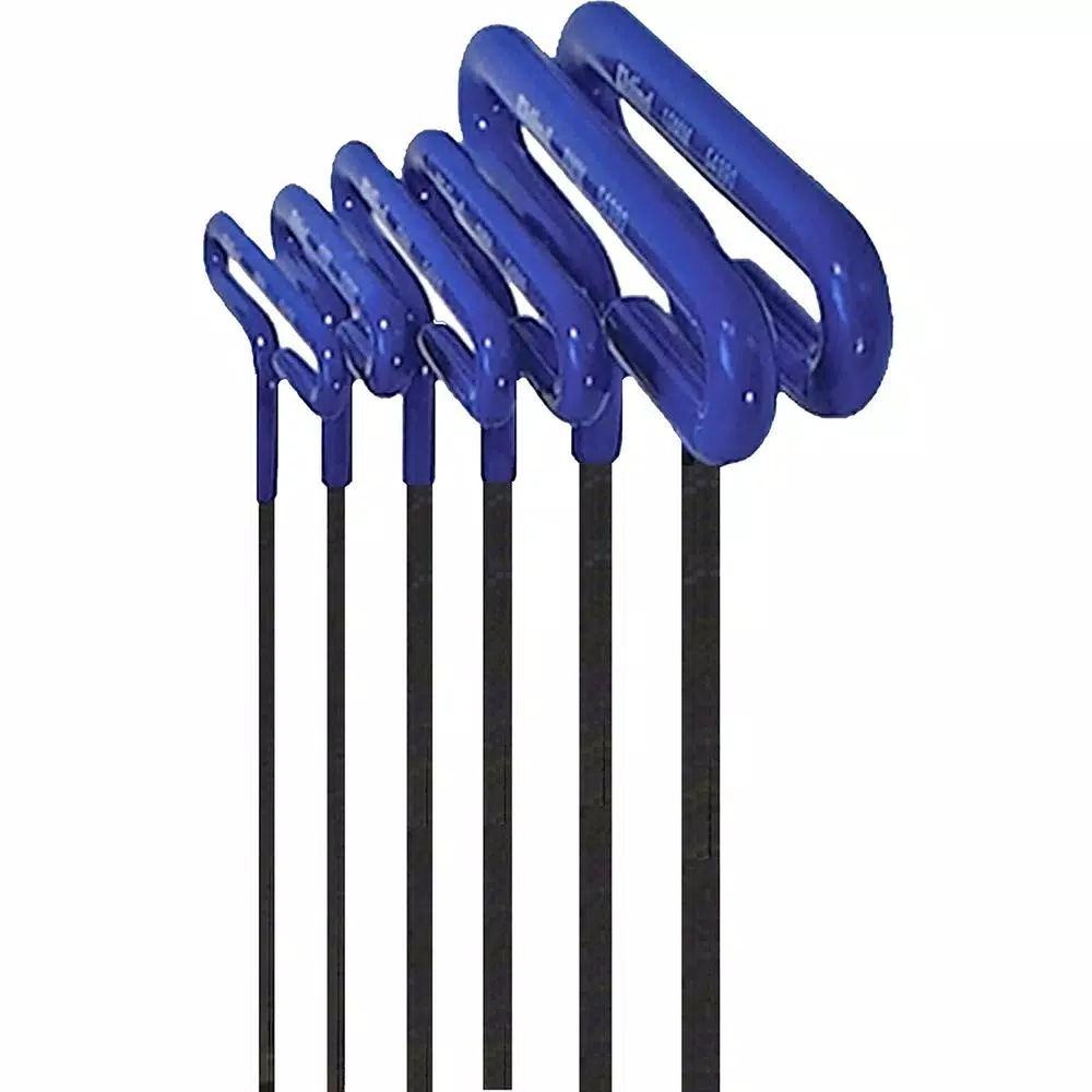 Best Sale 🎉 Eklind 6 In. Series Cushion Grip Hex T-Key Set With Pouch Size 2 Mm To 6 Mm (6-Piece) 🔥