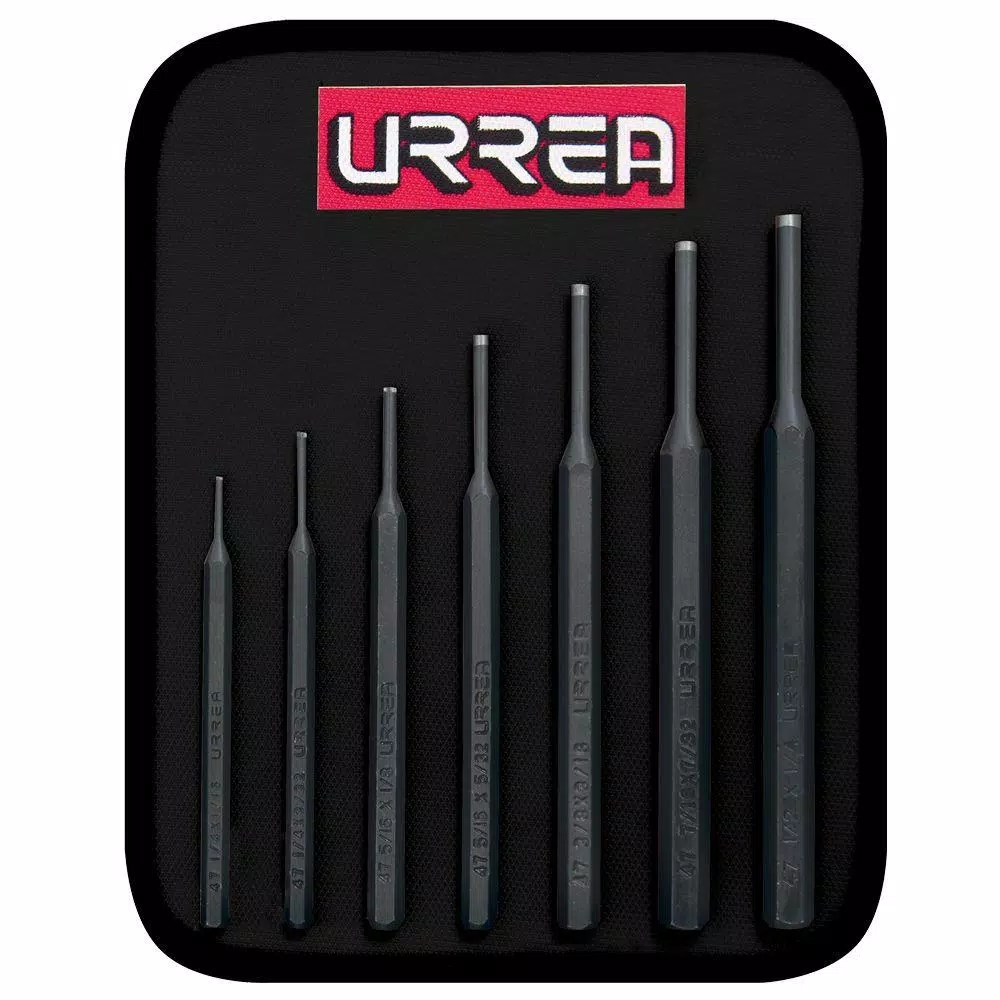 Promo 🎉 URREA Drive Pin Punch Set (7-Piece) 🛒
