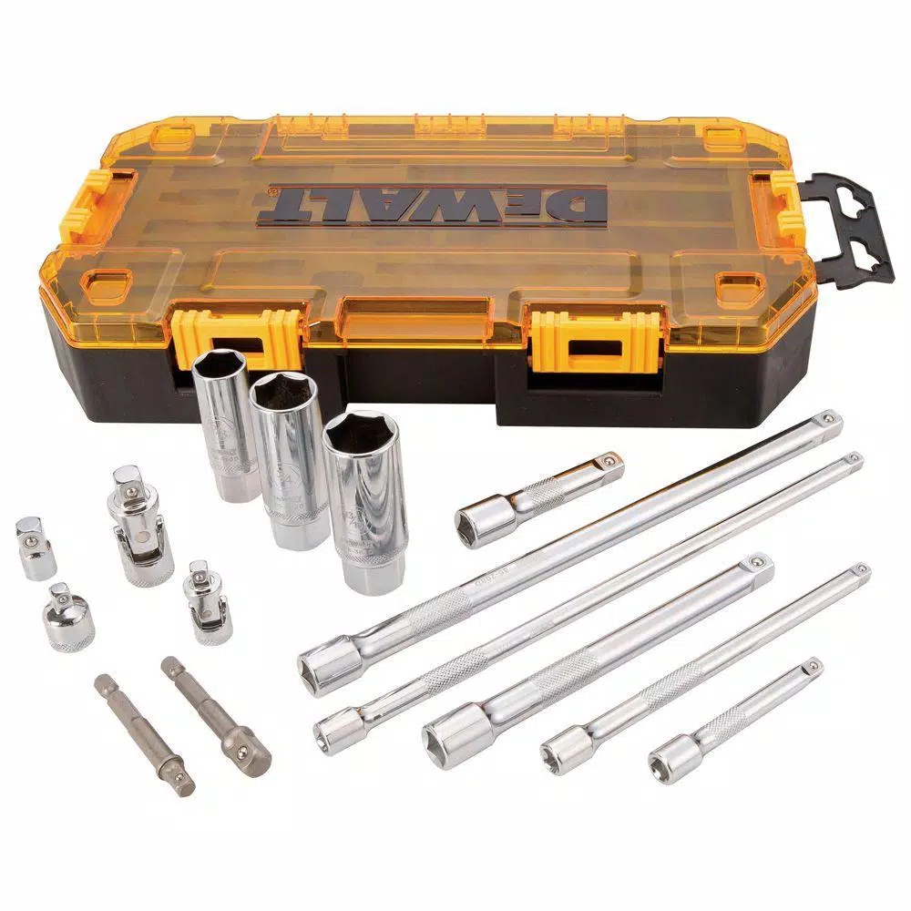 New π DEWALT 1/4 In. And 3/8 In. Drive Tool Accessory Set With Case (15-Piece) With 9 Ft. X 1/2 In. Pocket Tape Measure π€© 7 New π DEWALT 1/4 In. And 3/8 In. Drive Tool Accessory Set With Case (15-Piece) With 9 Ft. X 1/2 In. Pocket Tape Measure π€© - Image 5